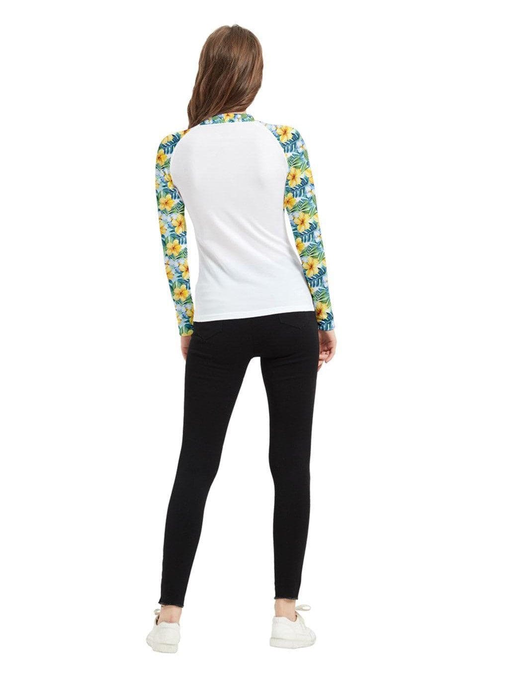 Lets Luau Women's Long Sleeve Rashie