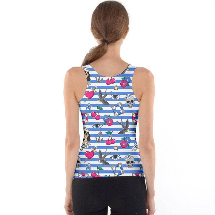 SAILOR GAL Tank Top - Poison Arrow Retro