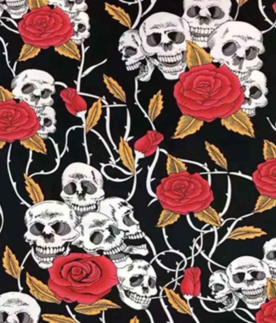 Skulls & Roses Rockabilly Swing Dresses - Poison Arrow Retro