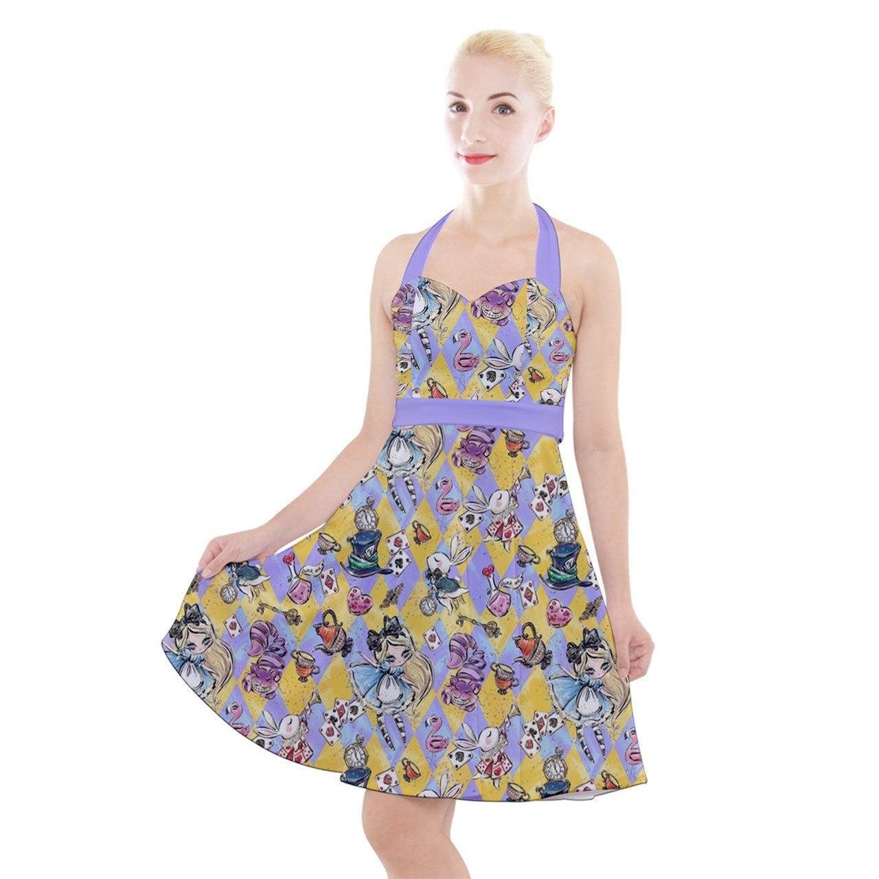 Alice in wonderland swing clearance dress