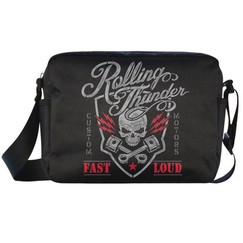 Rolling best sale messenger bag